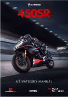 CFMOTO 450SR - Uzivatelsky manual SK 2023 